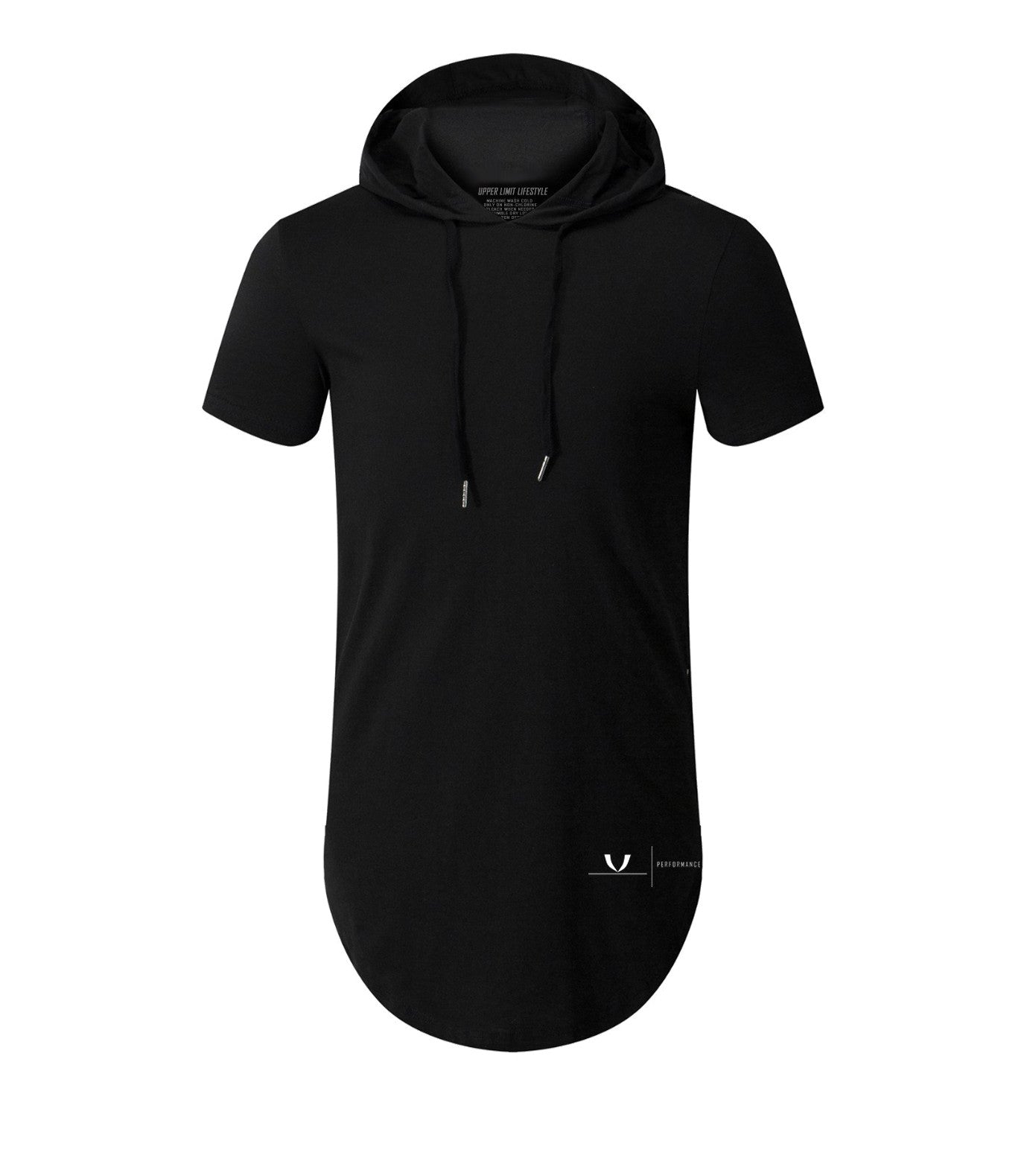 short sleeve zipper hoodie