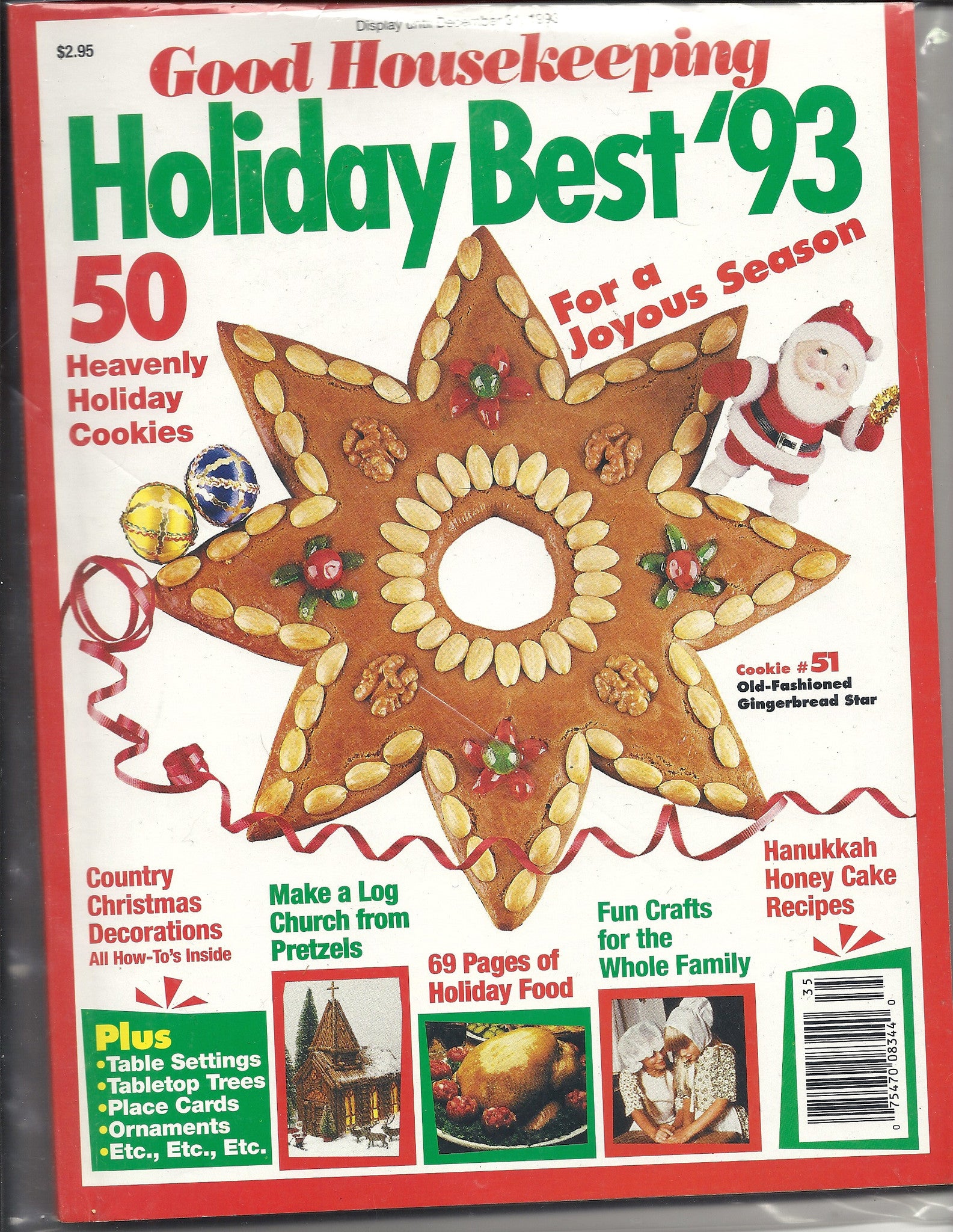 12 31 1993 Good Housekeeping Holiday Cookies One Great Date Tm