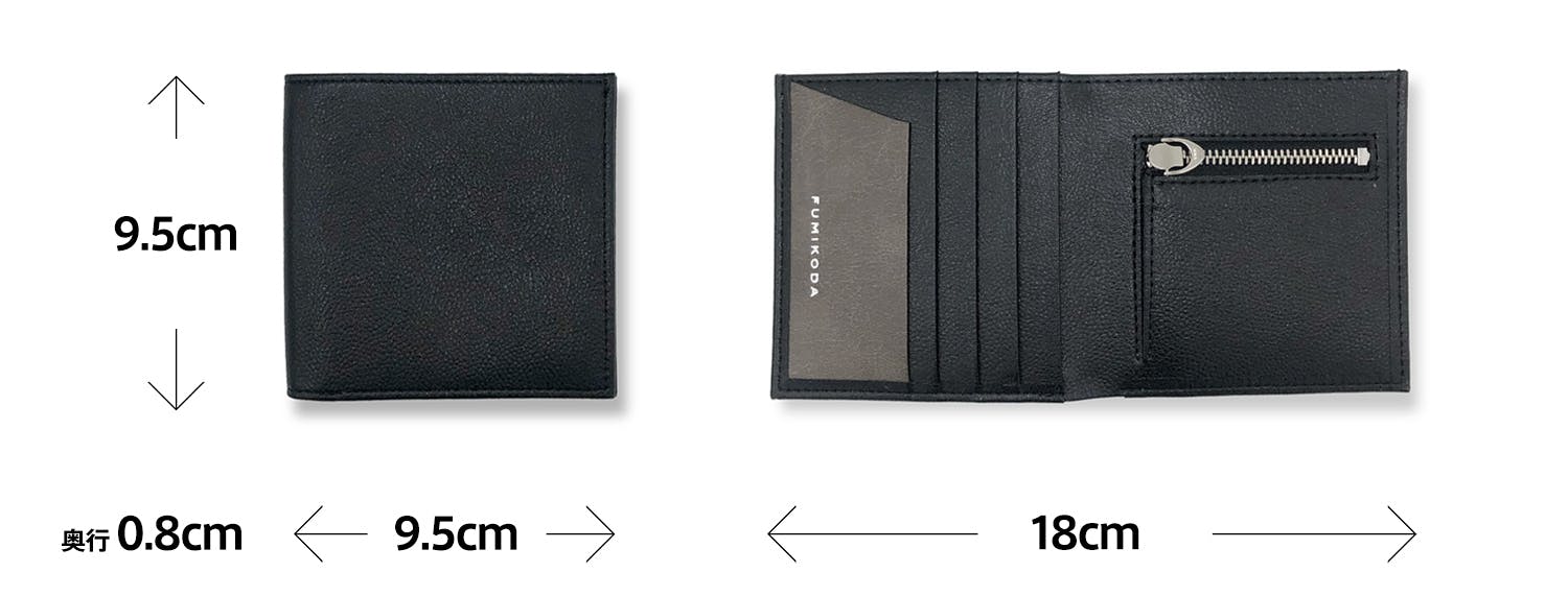 軽量・薄型 小さい財布 ミニウォレット DANNY（FUMIKODA）