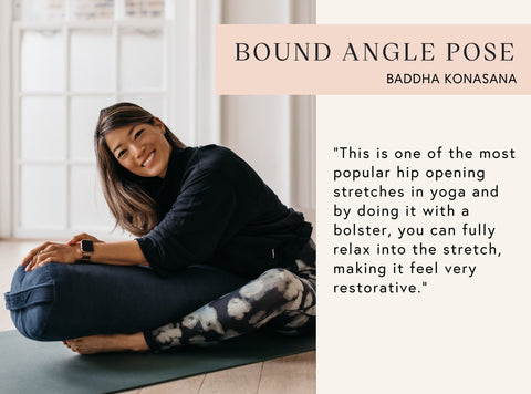 Supported Bound Angle Pose — Sacred Rhythms