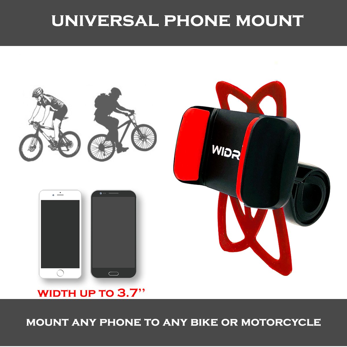 widras bike phone mount