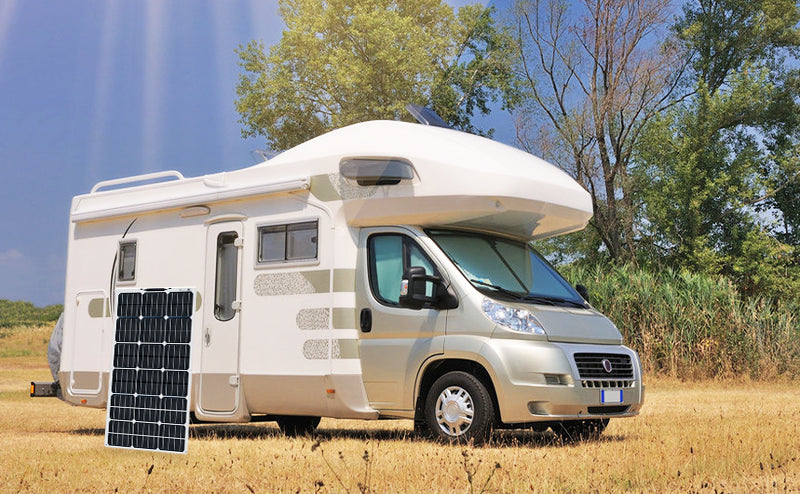 paneles solares para RV