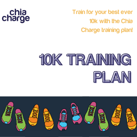 Front cover of the 10k training plan download