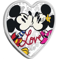 Disney Mickey And Minnie Mouse Love Collectible Coin