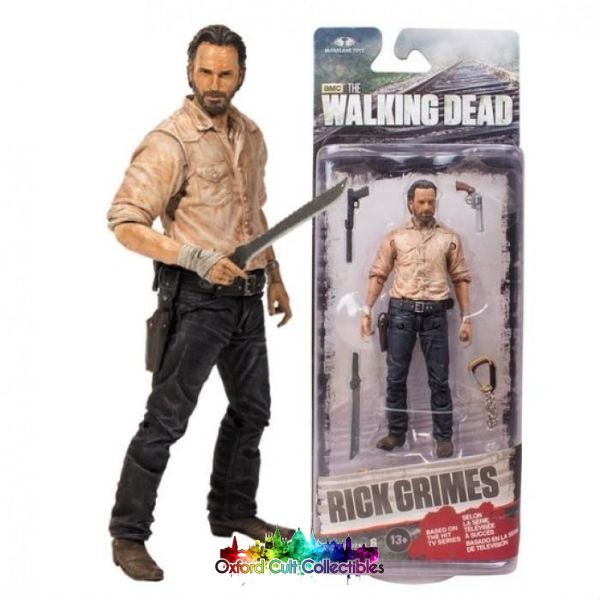 walking dead rick grimes action figure