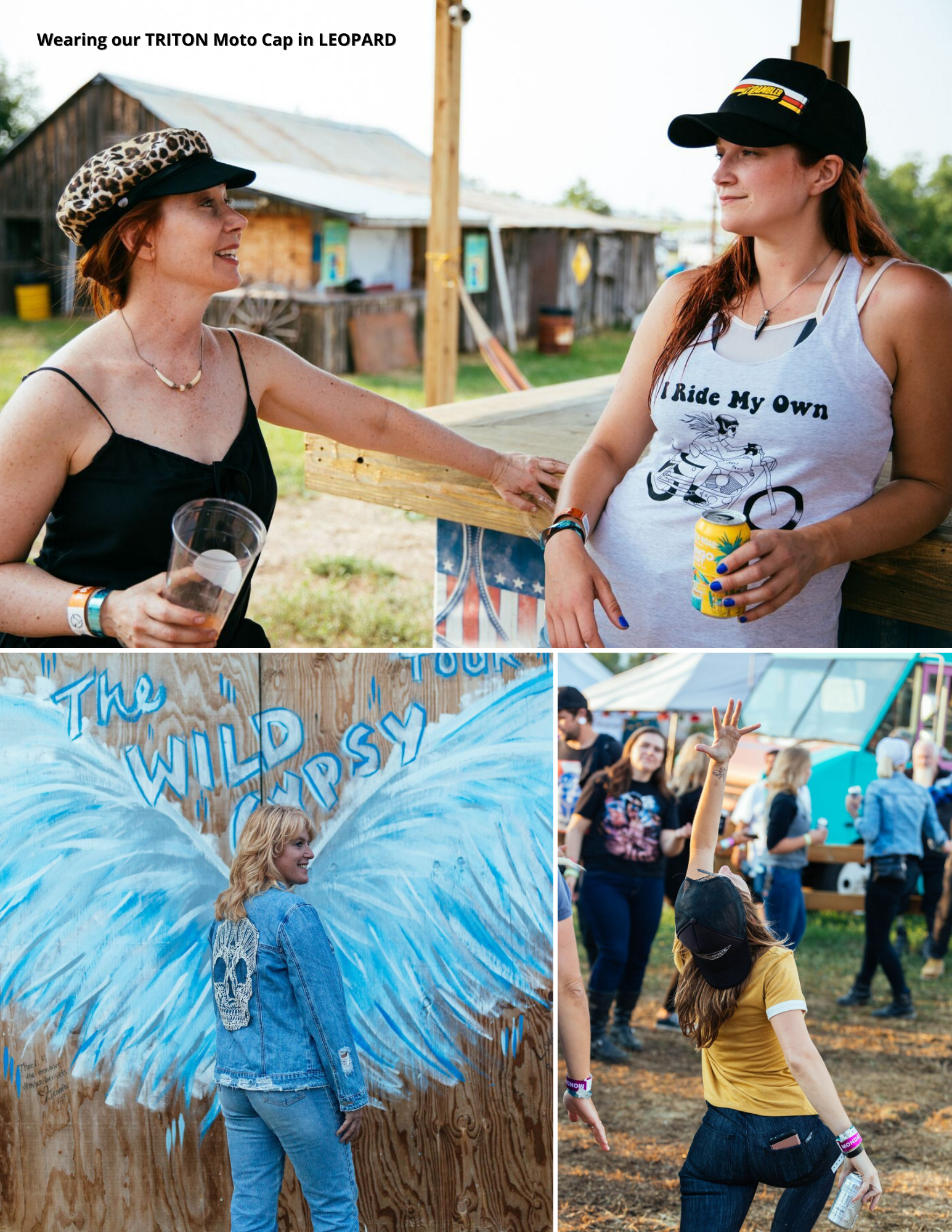 Motorcyclists socializing at The Wild Gypsy Tour