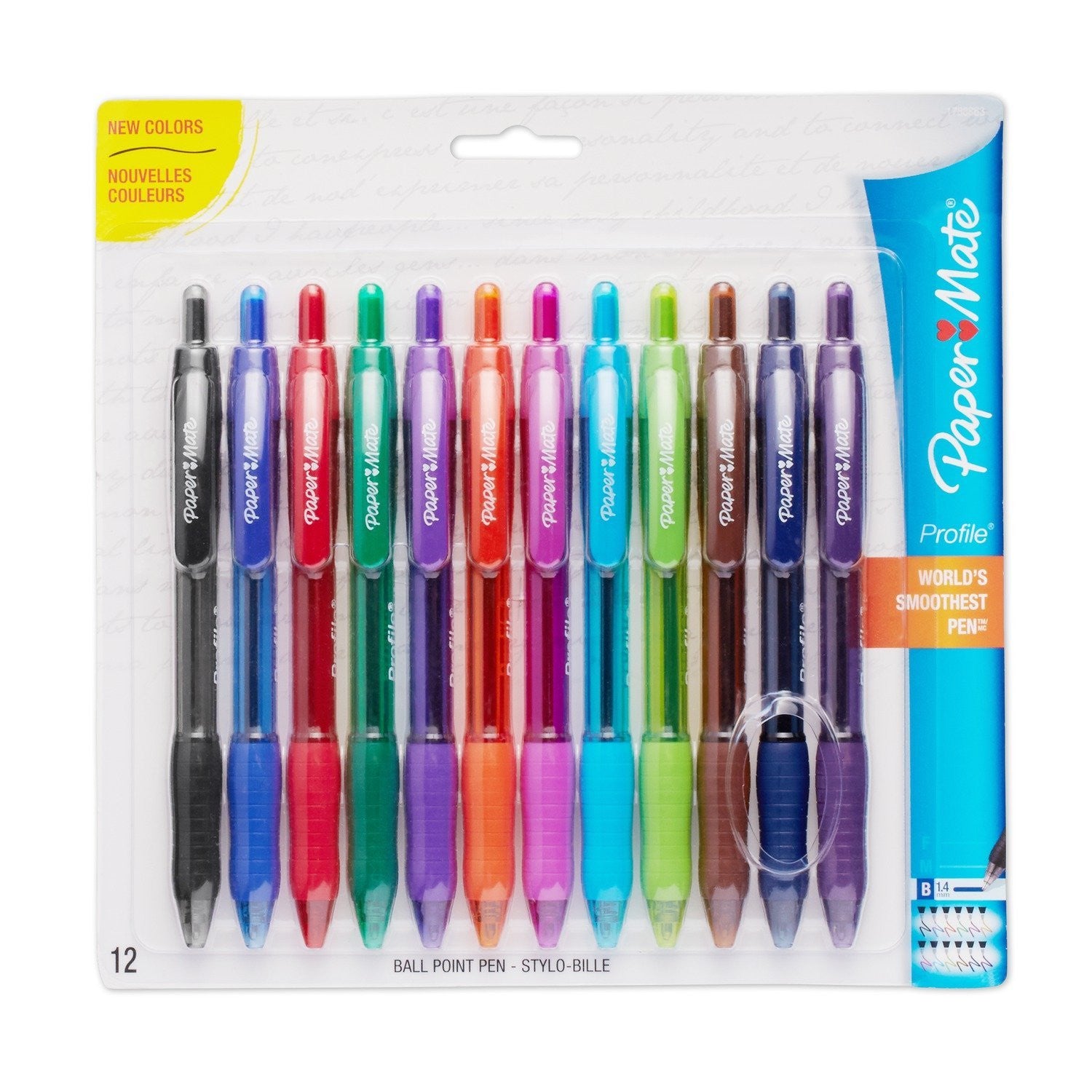 colored ink ballpoint pens