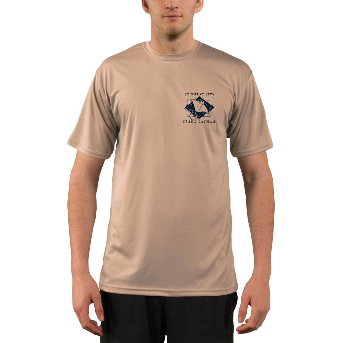 Coastal Quads Grand Cayman Men's UPF 50+ Short Sleeve T-shirt