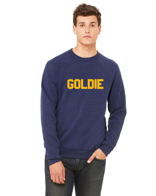 navy blue crew neck sweatshirt