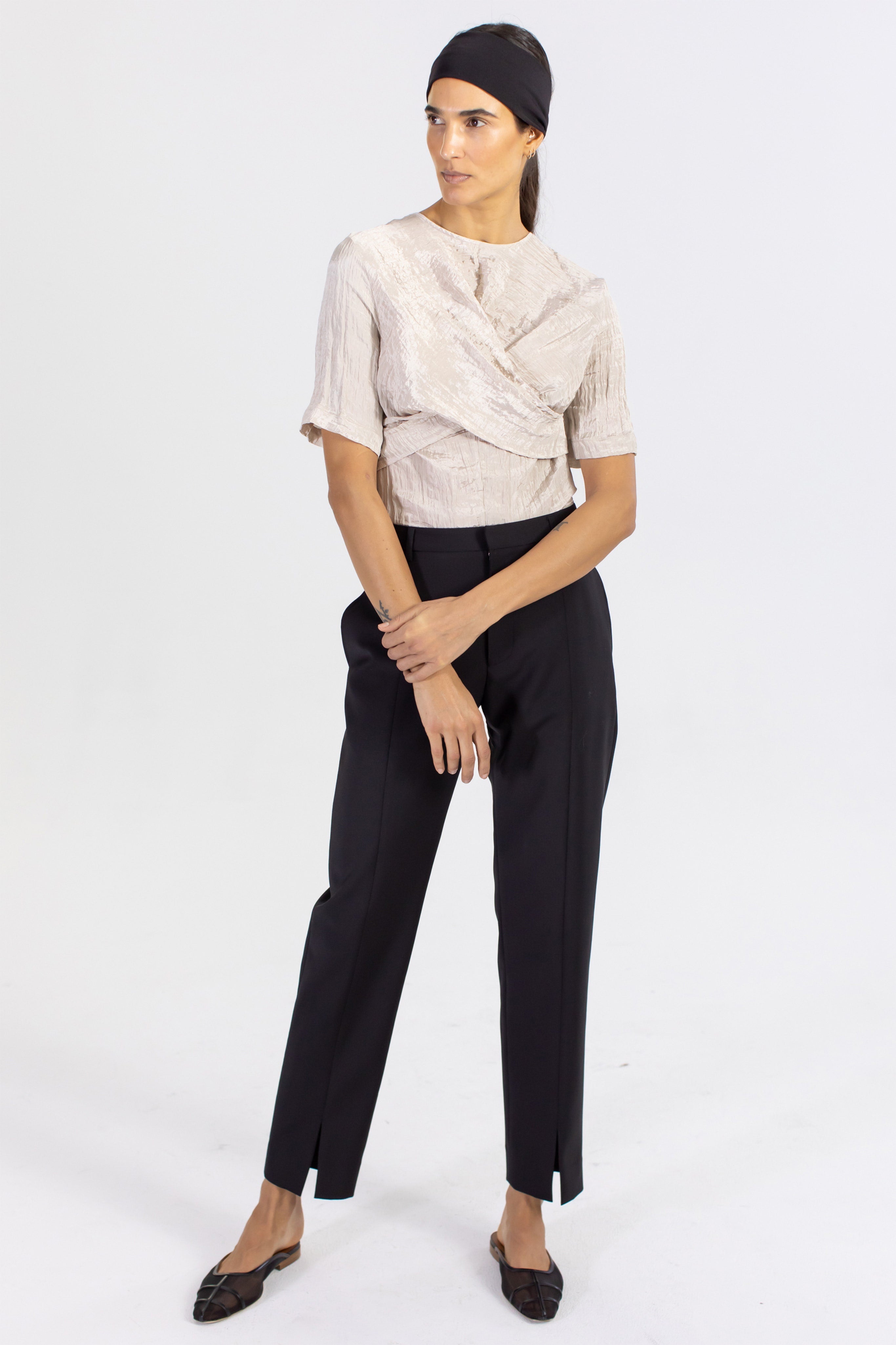 Piper Slim Pant With Slits