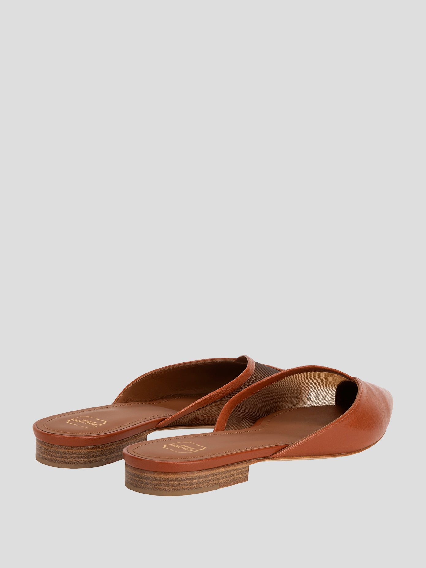 Vita Tan Mesh Flat