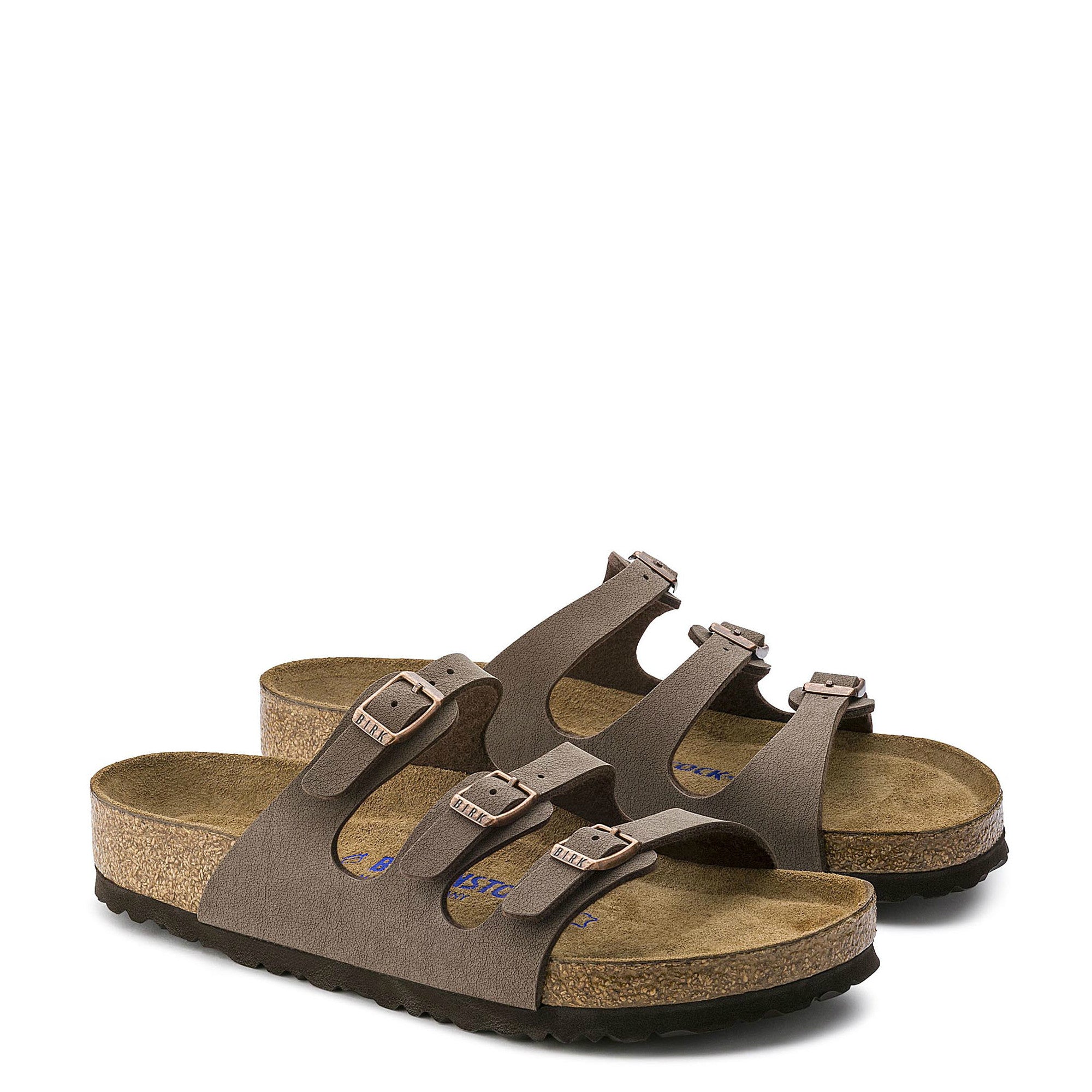 birkenstock mocha soft footbed