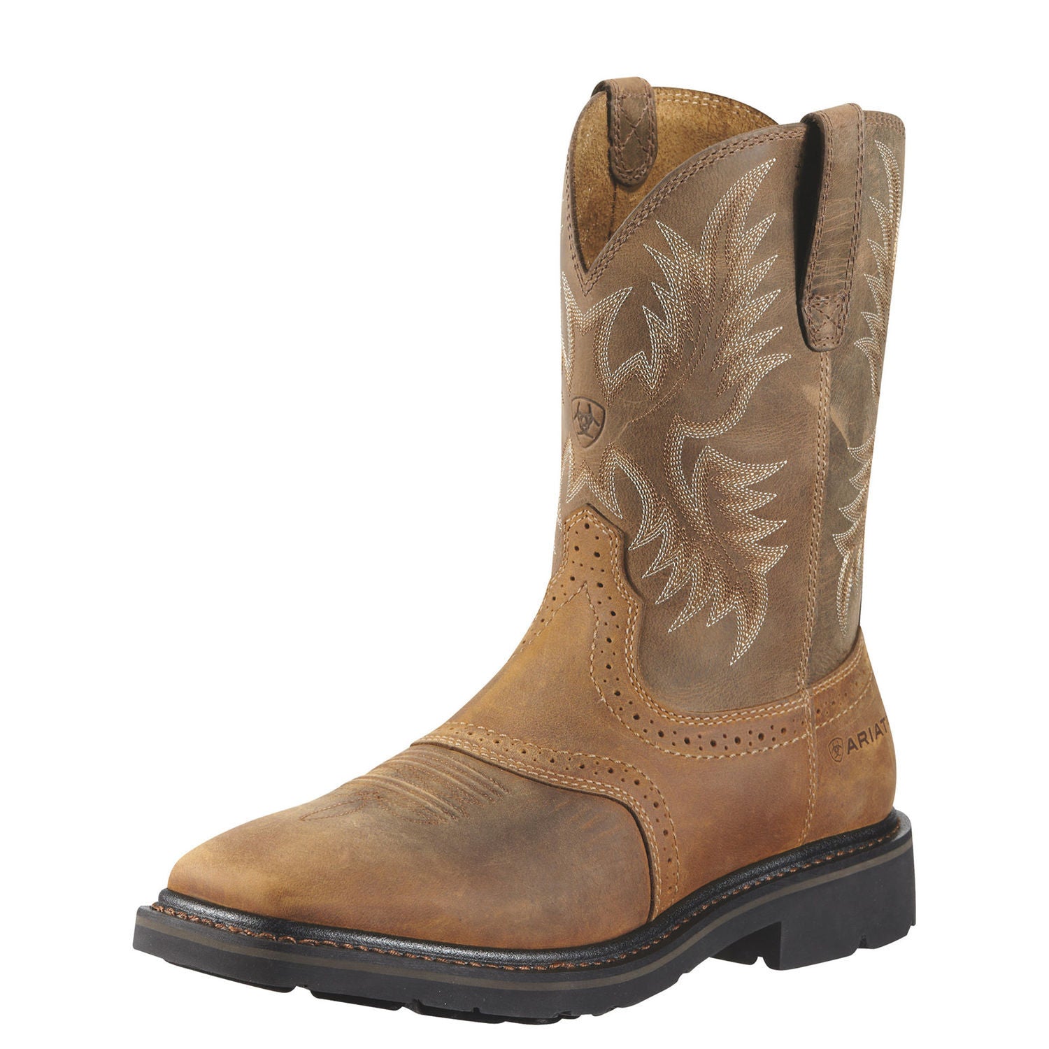 ariat groundbreaker square toe boots