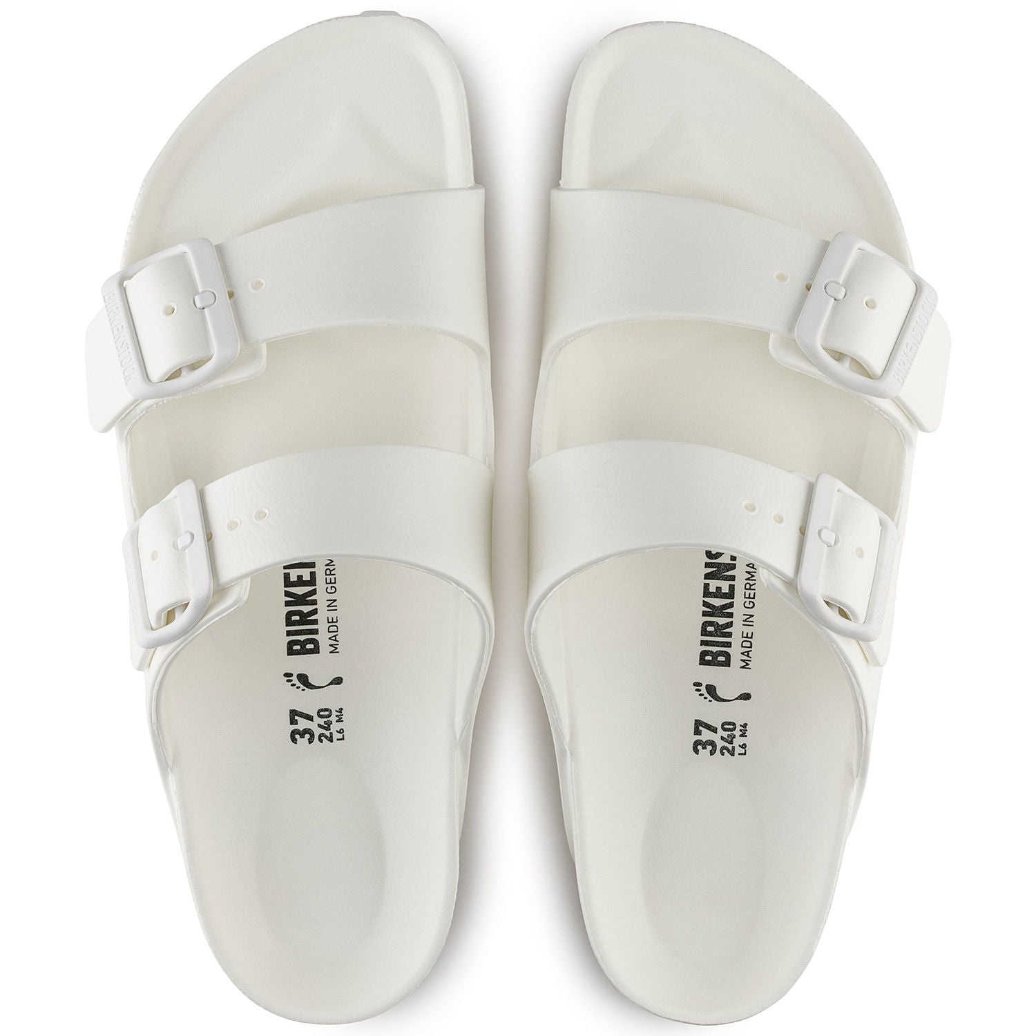 item Shinkan investering Birkenstock Arizona Essentials EVA Sandal - White 129443 - ShoeShackOnline