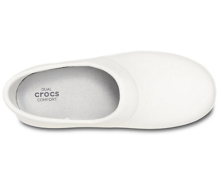crocs women's neria pro ii clog white