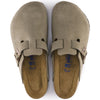 Birkenstock Boston Soft Footbed - Taupe | Suede Leather - 560771