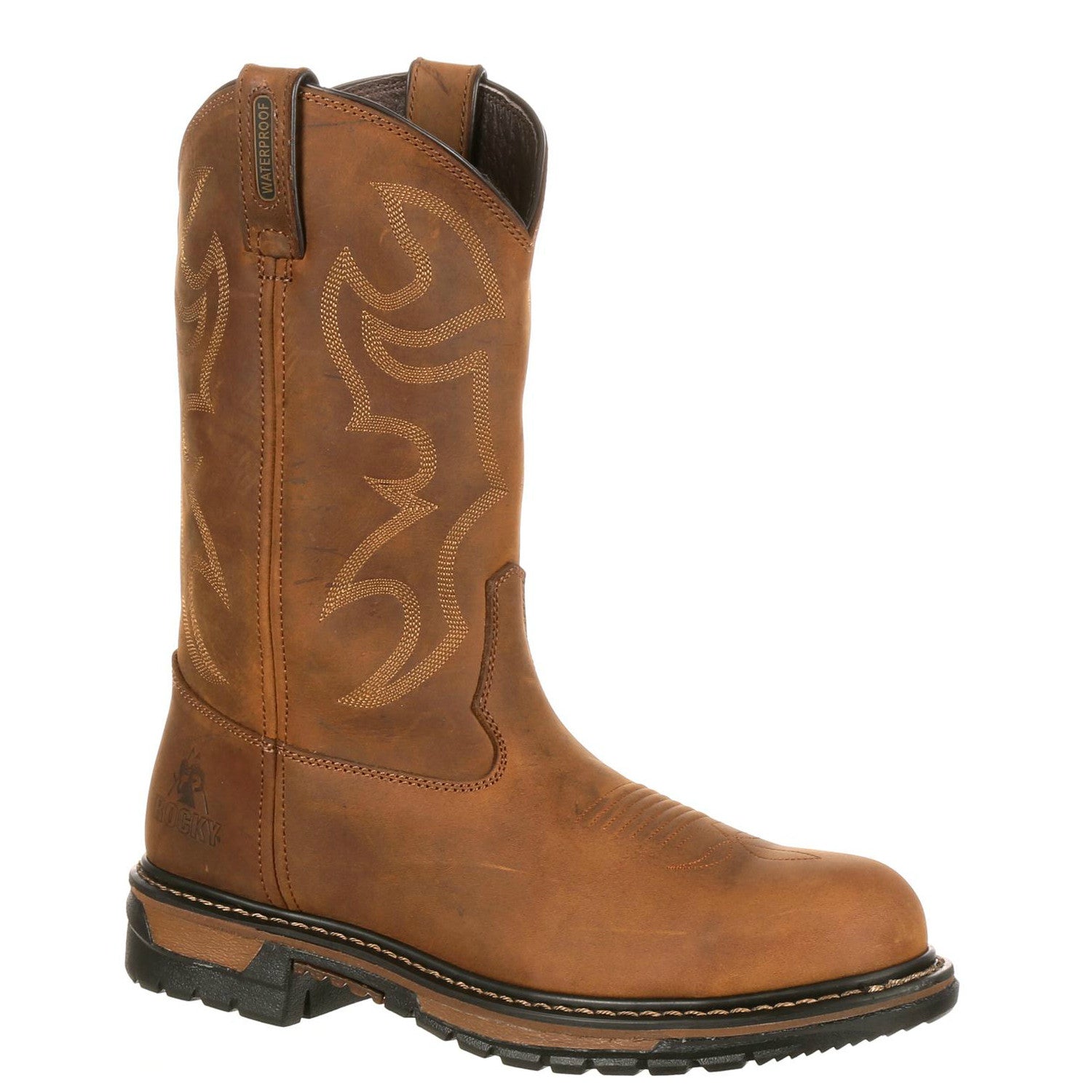 insulated western work boots