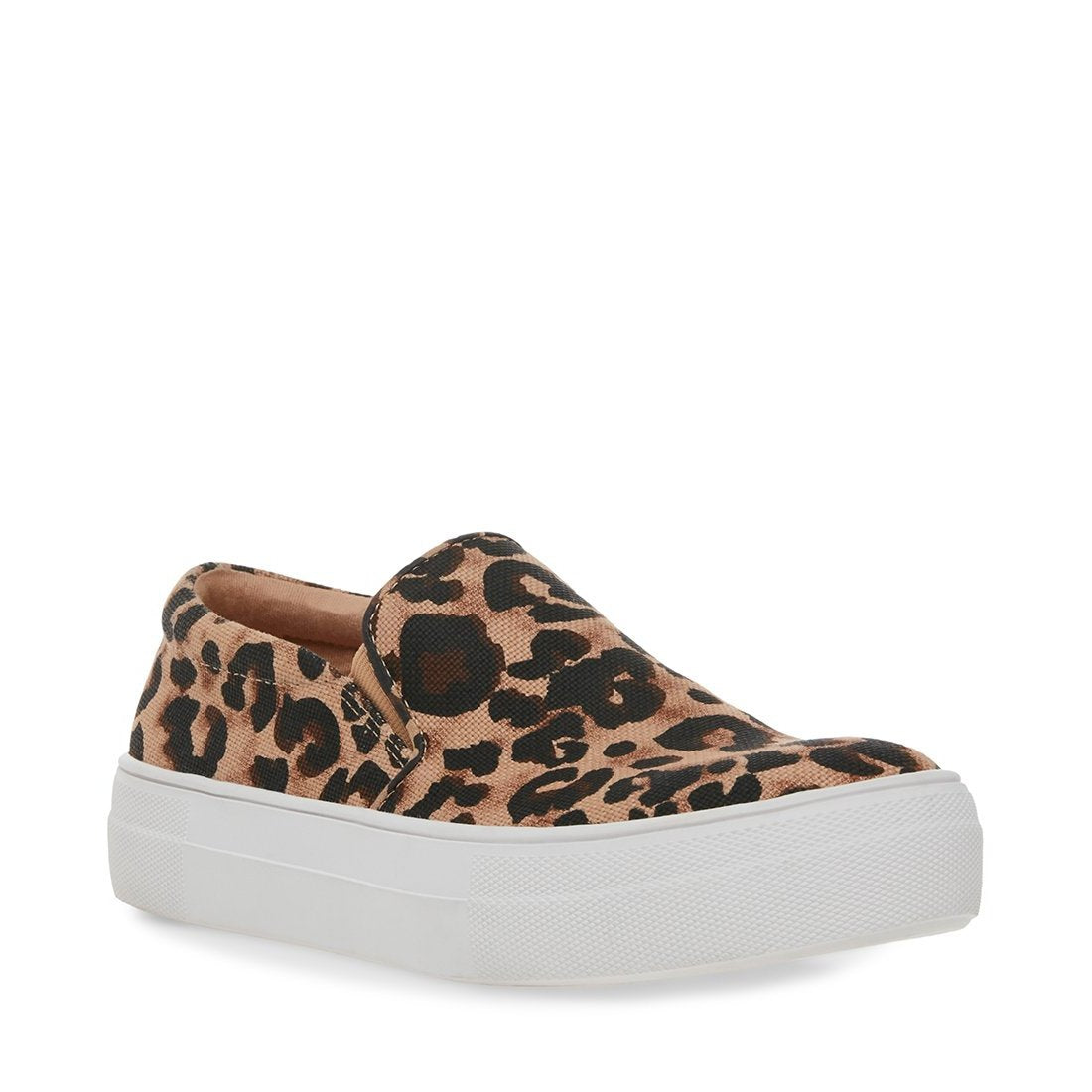 steve madden cheetah slip on shoes