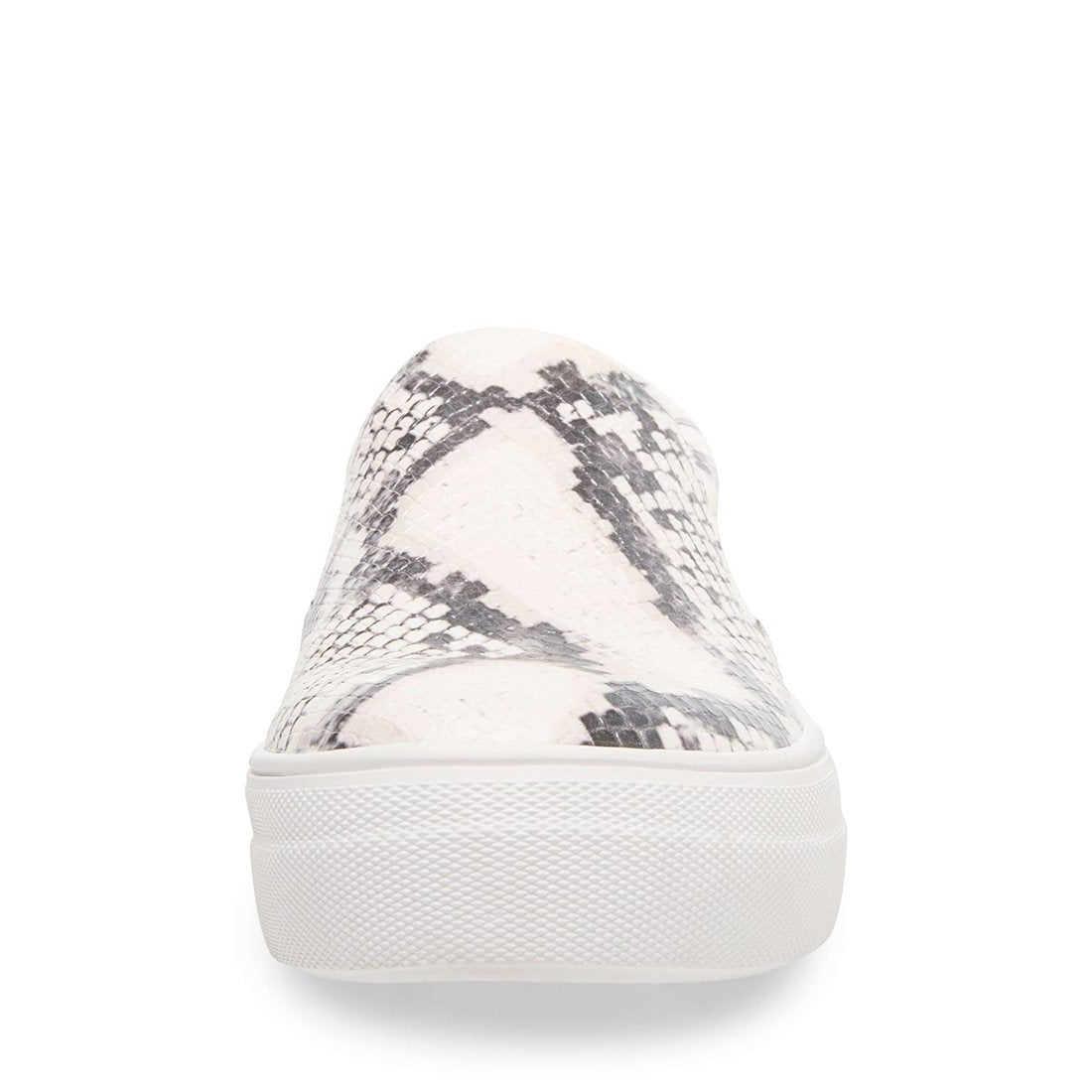 Platform Sneaker - Beige Snake 