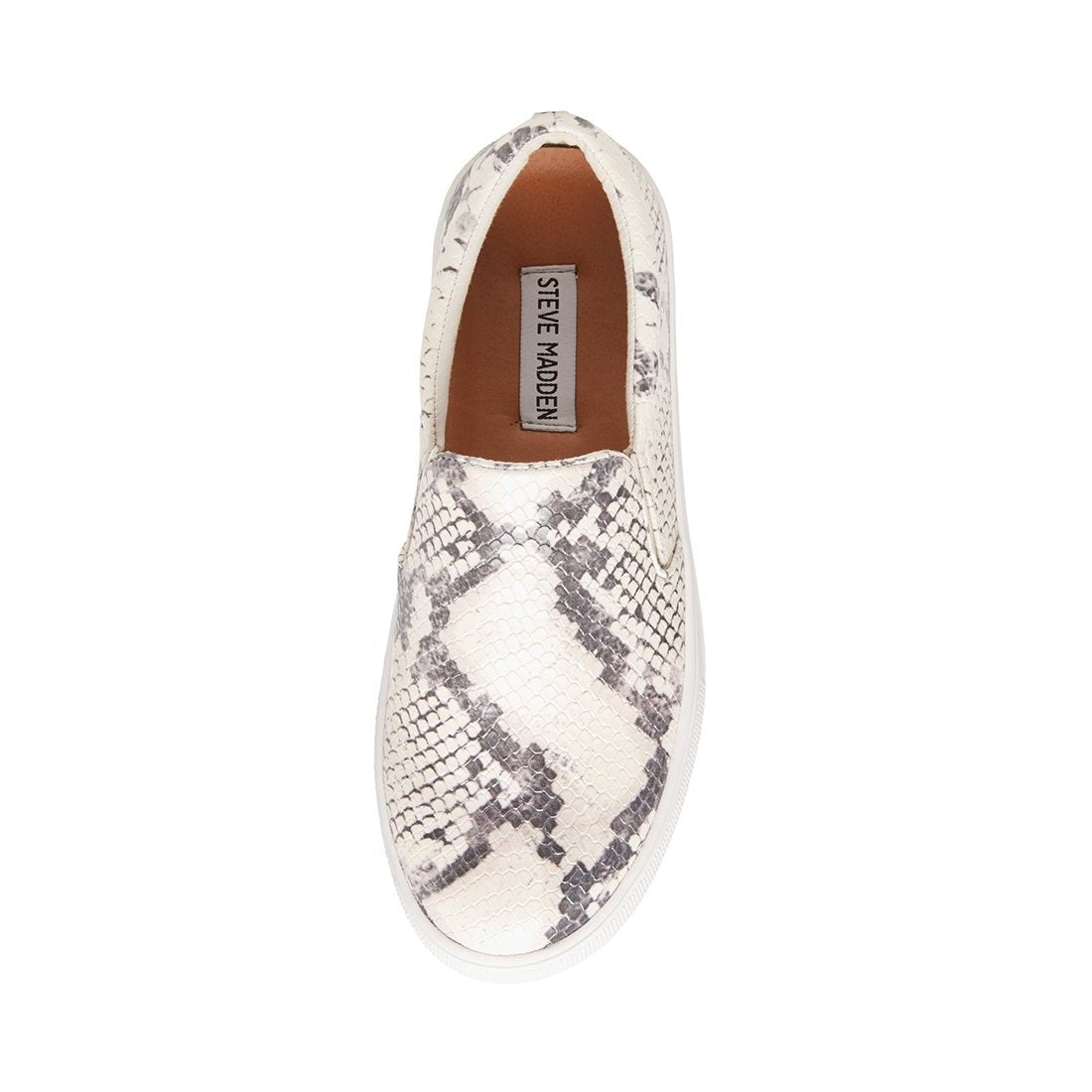 steve madden beige slip ons