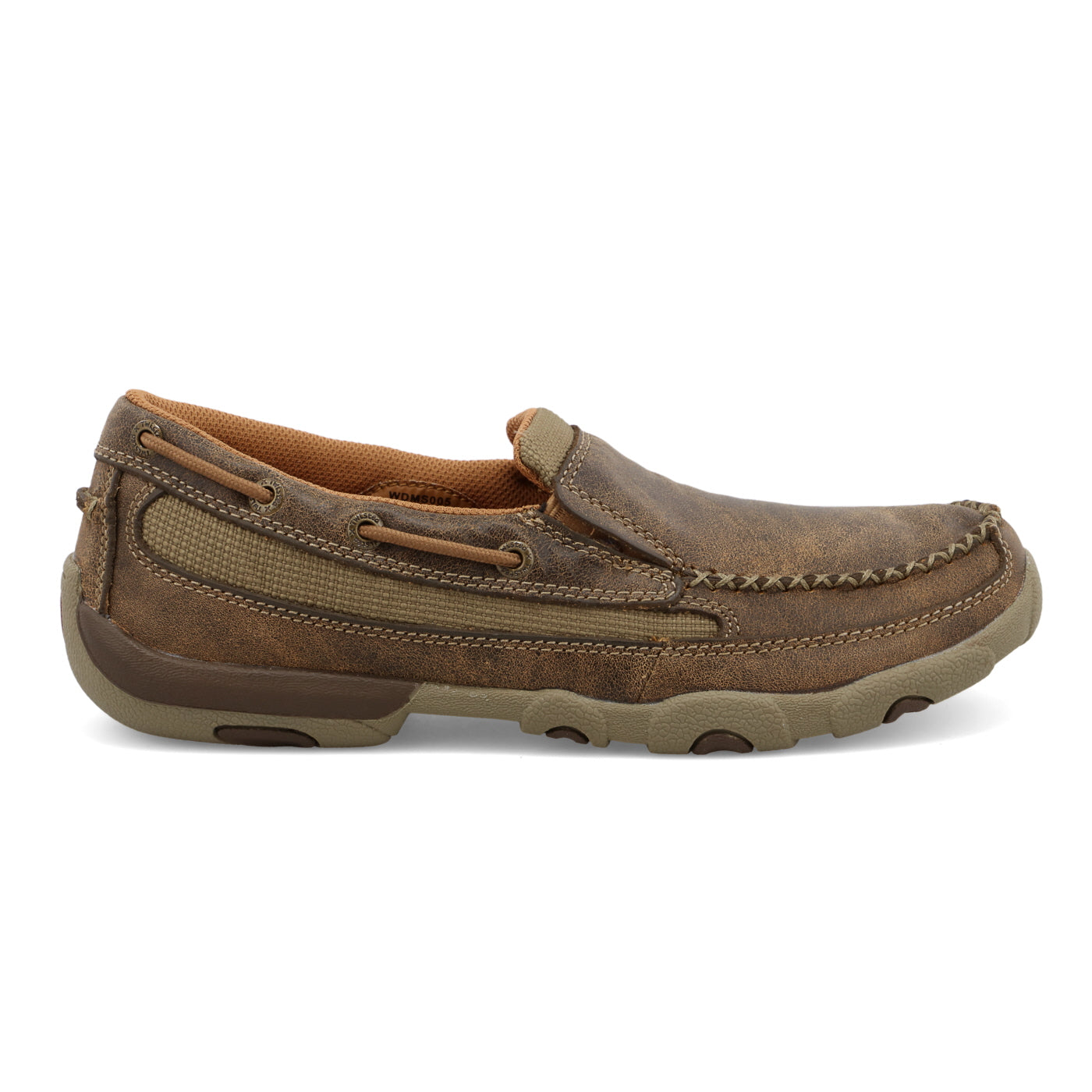 Twisted X Women's Slip-On Driving Moccasin - Bomber WDMS005 ...