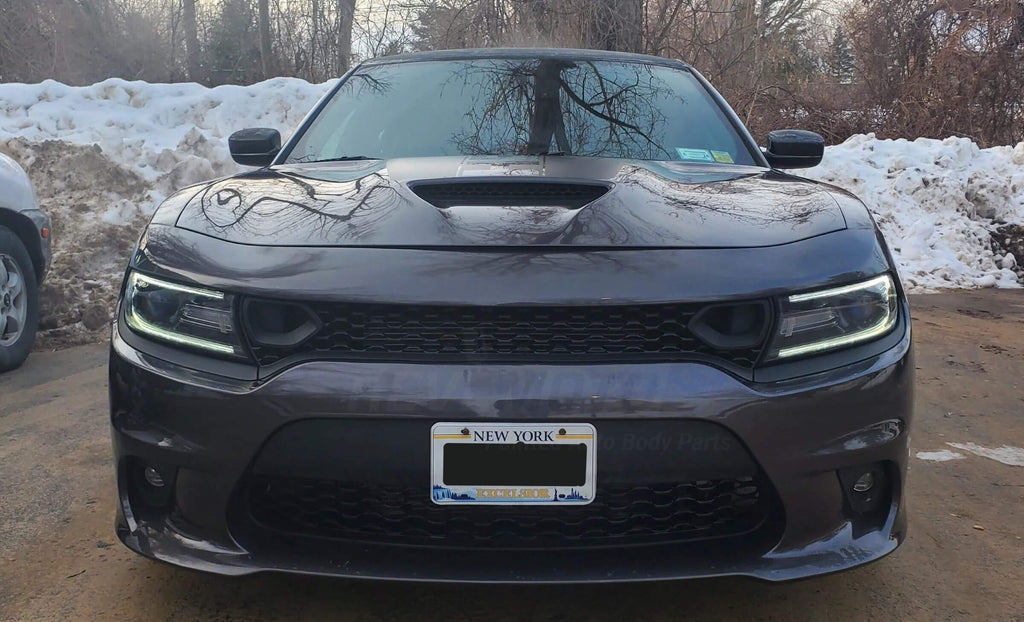 2015-2023 Dodge Charger Front Bumper Painted - Bumper Replacement - ReveMoto Painted Auto Body Parts