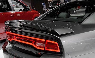 2014 Dodge Charger Spoiler Painted - ReveMoto