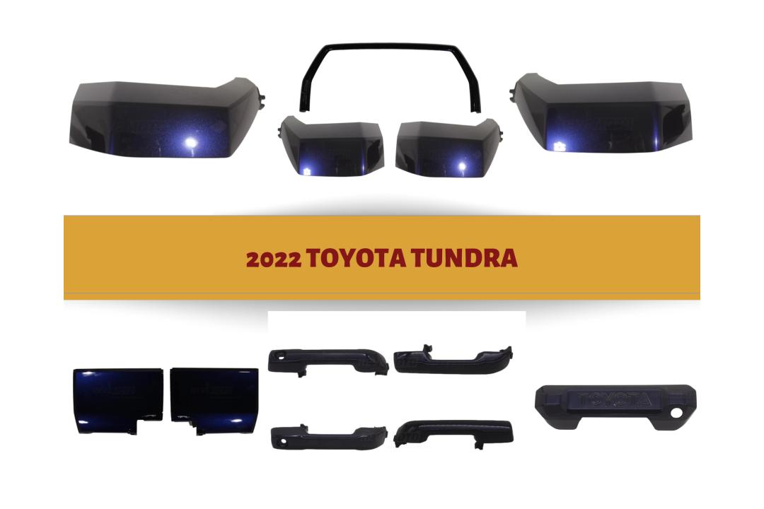 20222023 Toyota Tundra Chrome Delete Conversion Kit (OEM Only) ReveMoto