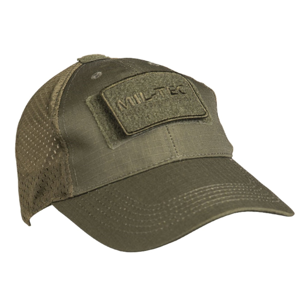 Mil-Tec Olive Mesh Baseball Cap One-Size | Military Kit