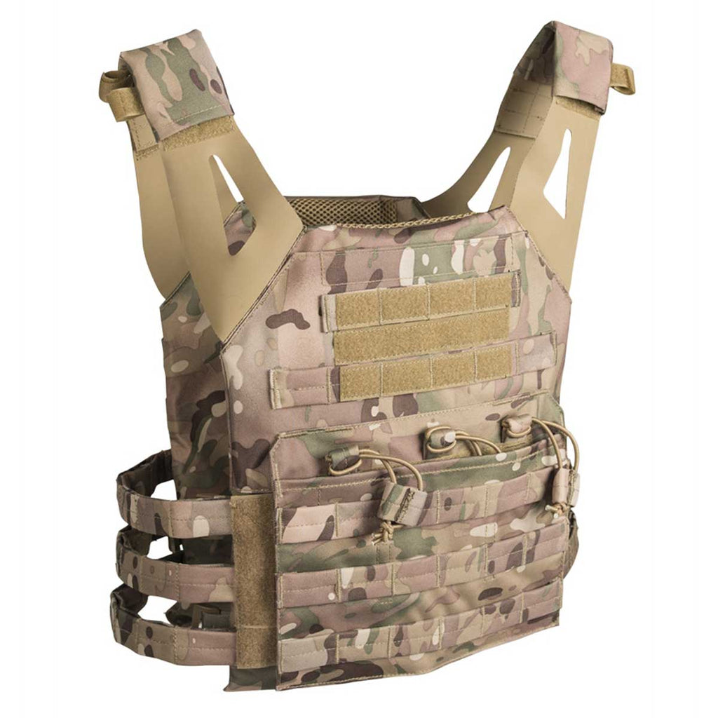 Mil-Tec Plate Carrier Vest MOLLE Gen II Multitarn | Military Kit