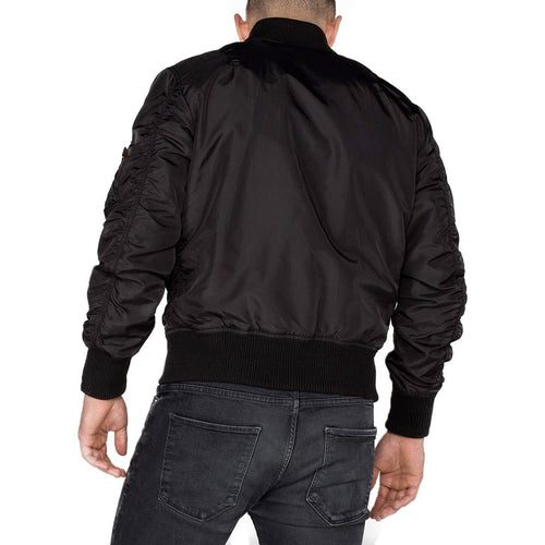 Alpha Industries Ma 1 Tt Bomber Jacket Black Military Kit