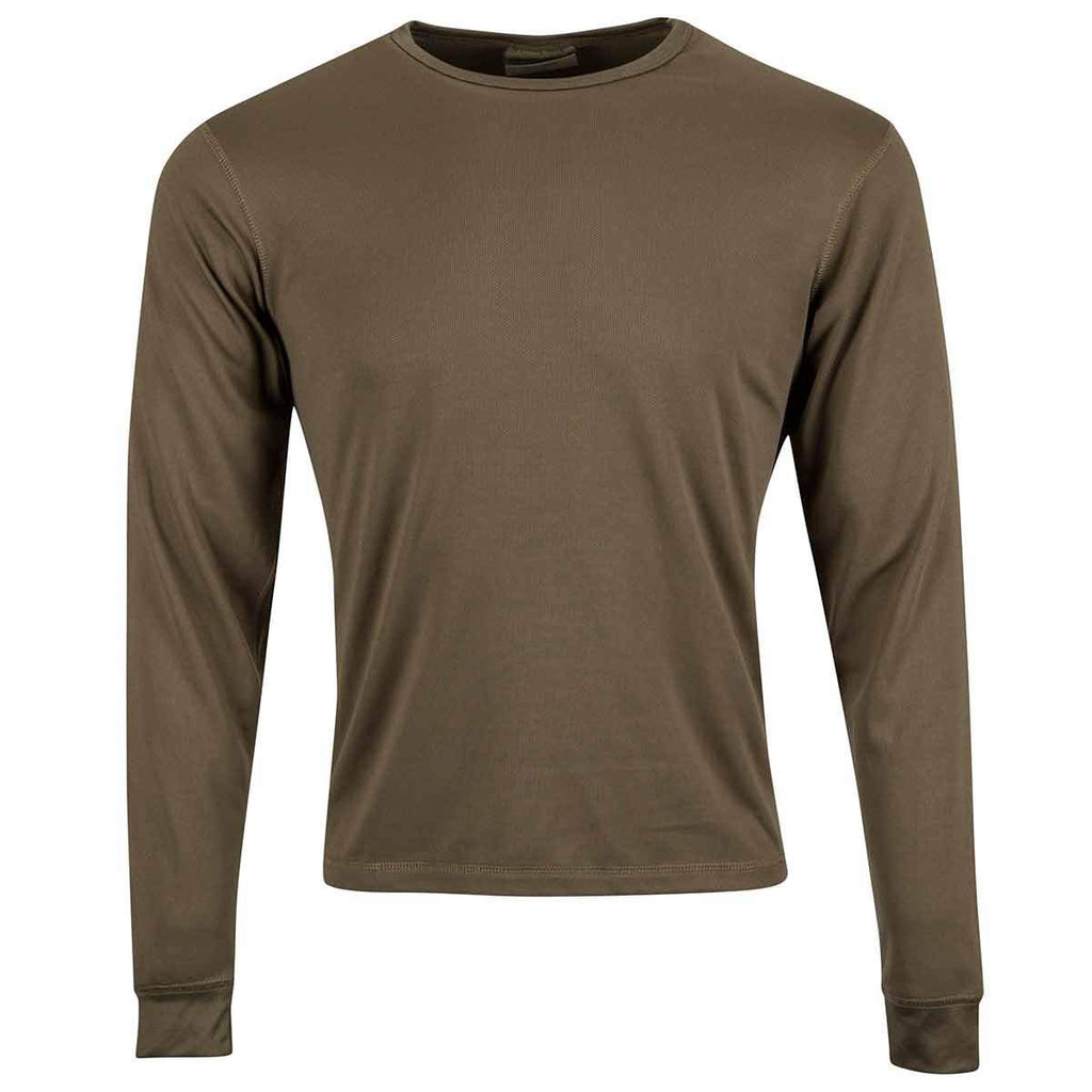 British Army Thermal Vest Base Layer Light Olive - Military Kit