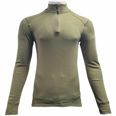 British Army Thermal Vest Base Layer Olive Green - Military Kit