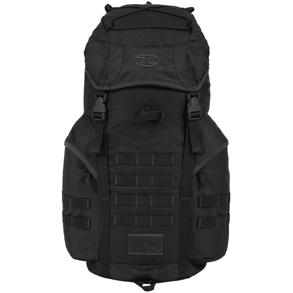 Highlander Forces 44L Black Rucksack | Military Kit