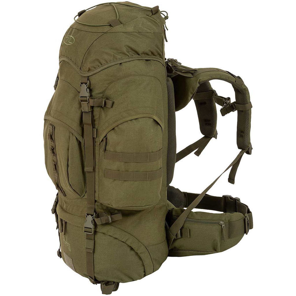 Highlander Forces 66L Rucksack Olive Green | Military Kit