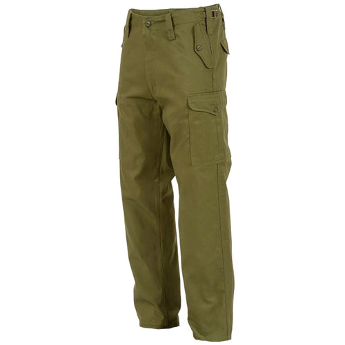 Highlander Mens Heavyweight Combat Trousers Olive Green | Military Kit