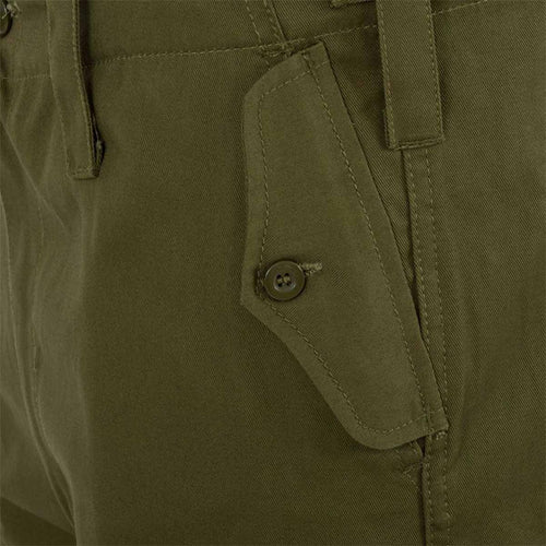 Highlander Mens Heavyweight Combat Trousers Olive Green | Military Kit