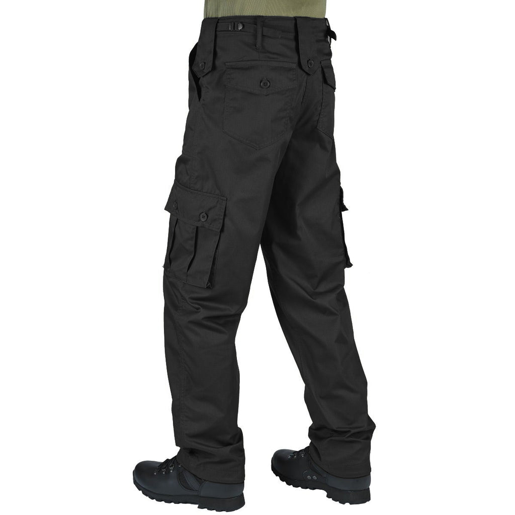 Kombat Mens Black Combat Trousers - Free UK Delivery | Military Kit