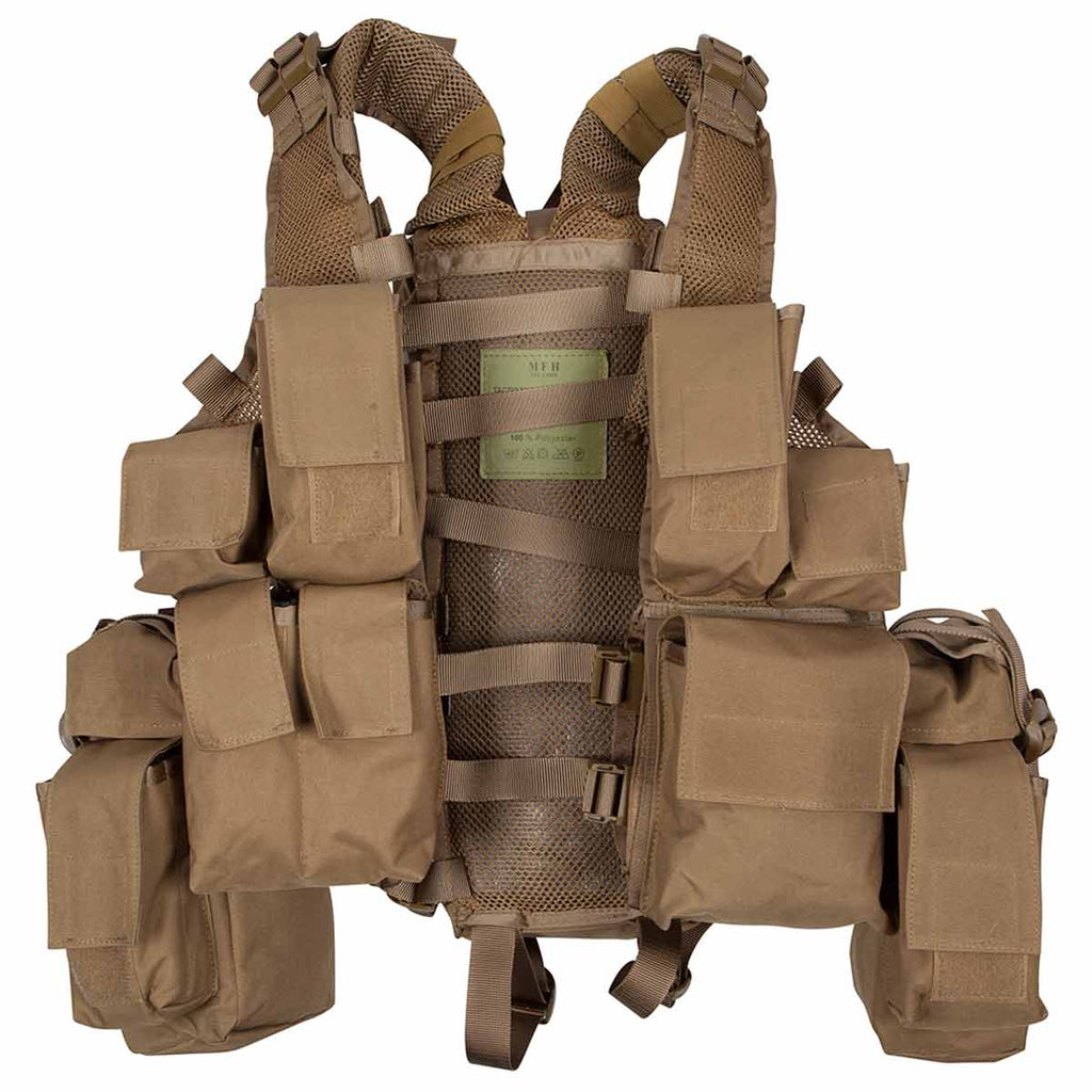 MFH South African Assault Vest Coyote Tan | Military Kit