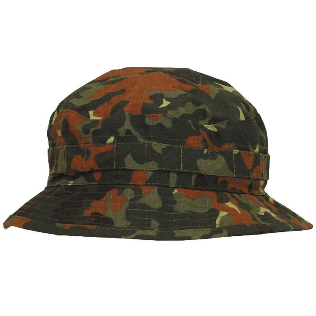 Short-Brim Boonie Bush Hat Flecktarn Camo | Military Kit