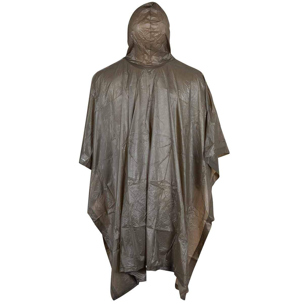 MFH Waterproof Vinyl Poncho Olive - Free Delivery | Military Kit