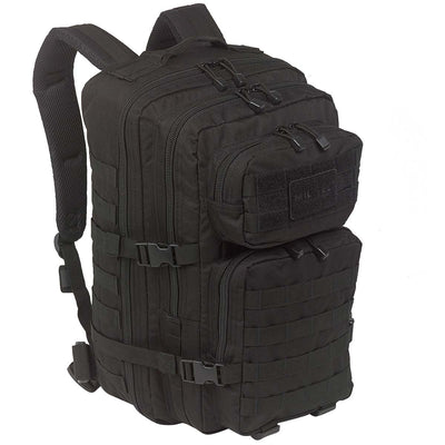 Mil-Tec MOLLE Assault Pack 36L Black, Military Kit