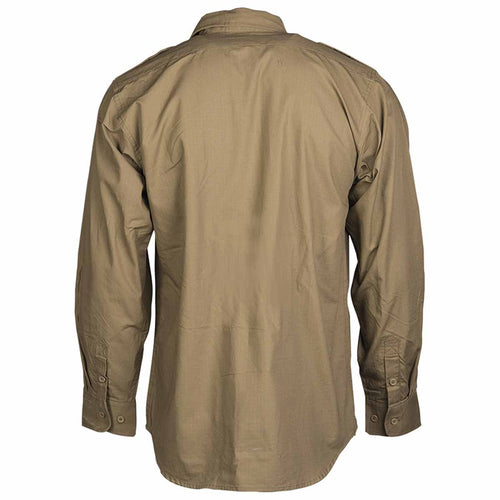 Mil-Tec Ripstop Field Shirt Coyote - Free UK Delivery | Military Kit