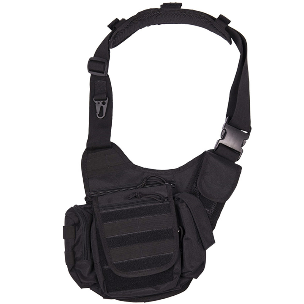 Mil-Tec Sling Bag Multifunction Black | Military Kit