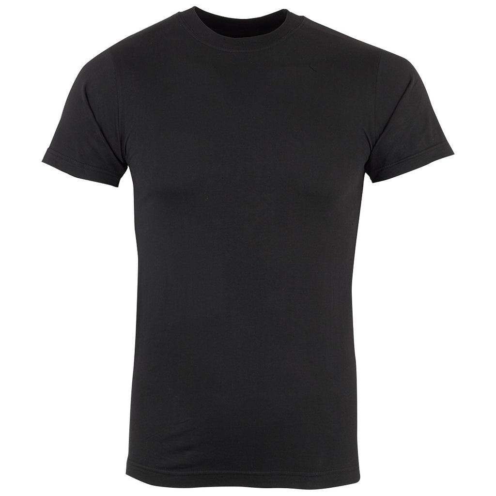 Cotton T-Shirt Black - Free Delivery | Military Kit