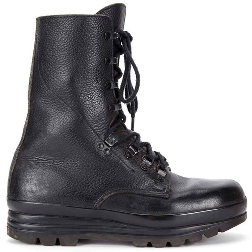 black army combat boots