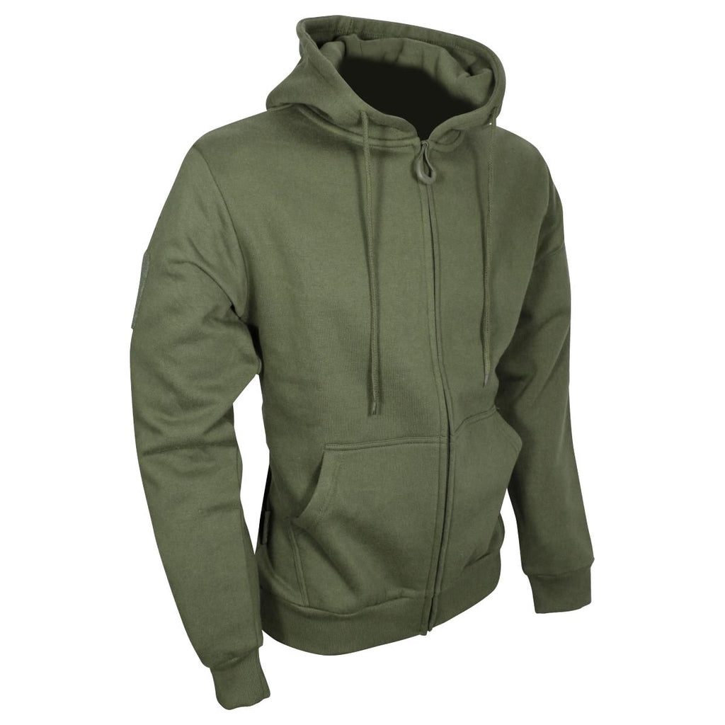 Viper Tactical Zipped Fleece Hoodie Green | Military Kit