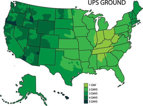 UPS GROUND STANDARD SHIPPING TIMES