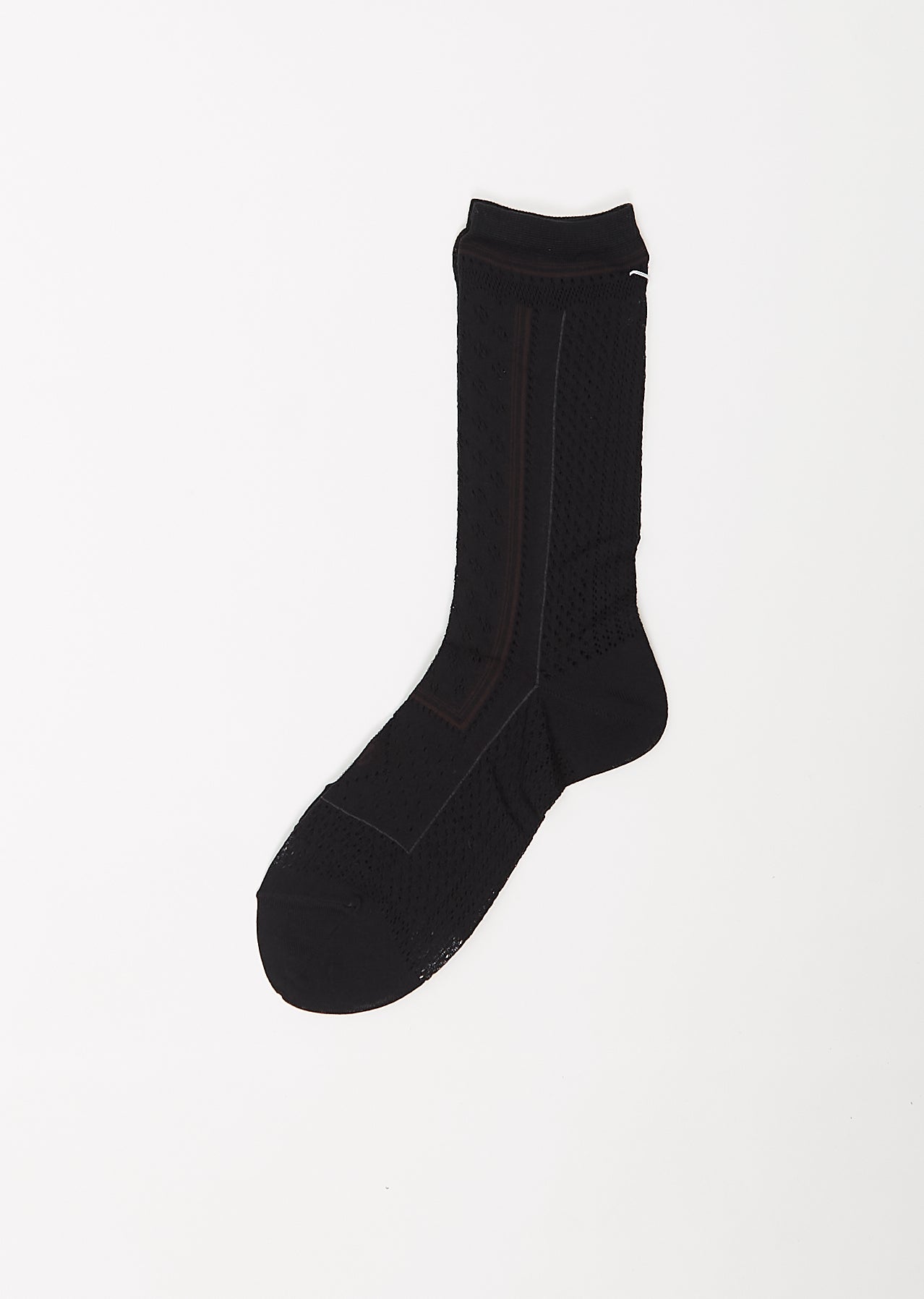 Shop Antipast Baller Lace Knitted Socks In Black