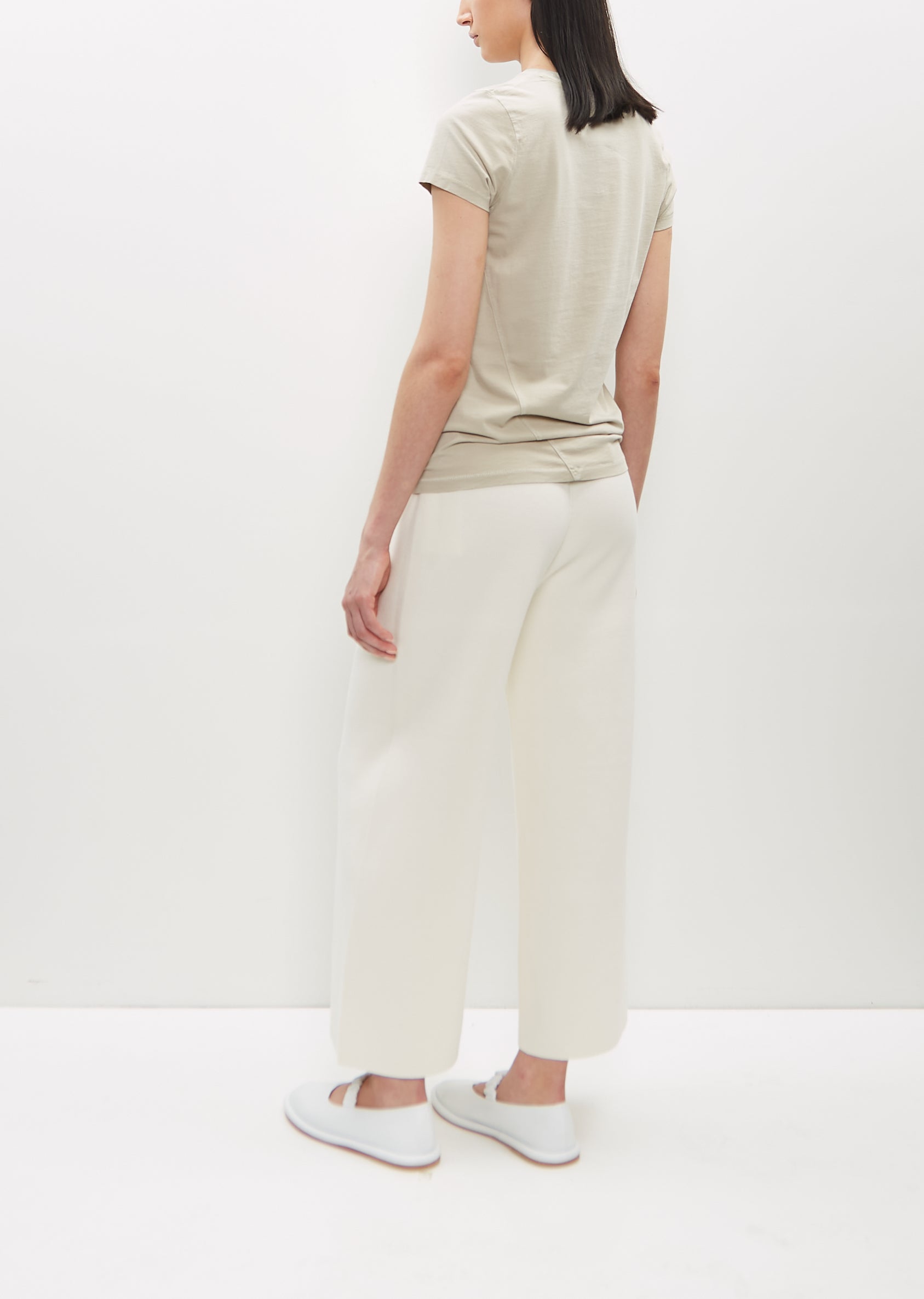 Shop Lauren Manoogian Double Knit Pants In Bone B07